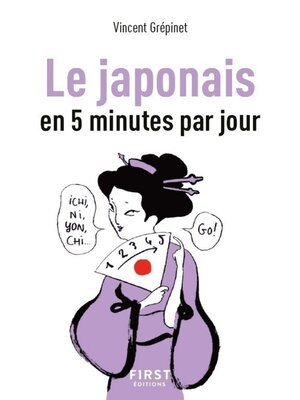 cover image of Petit Livre de--Le Japonais en 5 minutes par jour